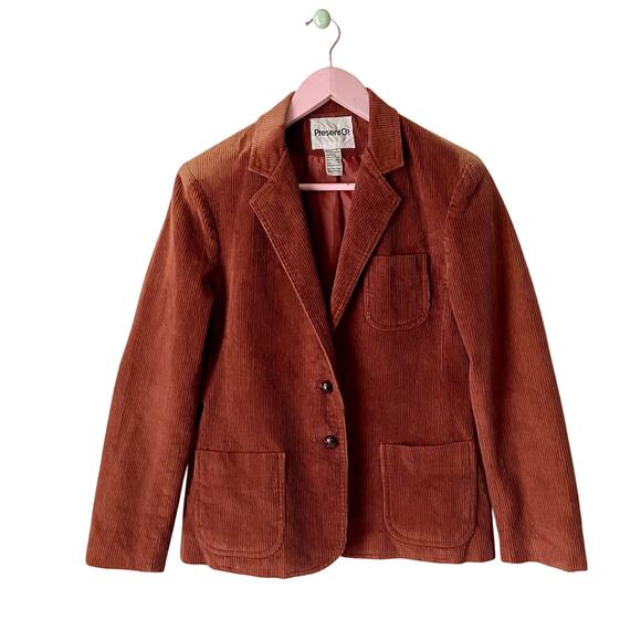 Vintage Corduroy Cotton Blazer - Picture 1 of 7